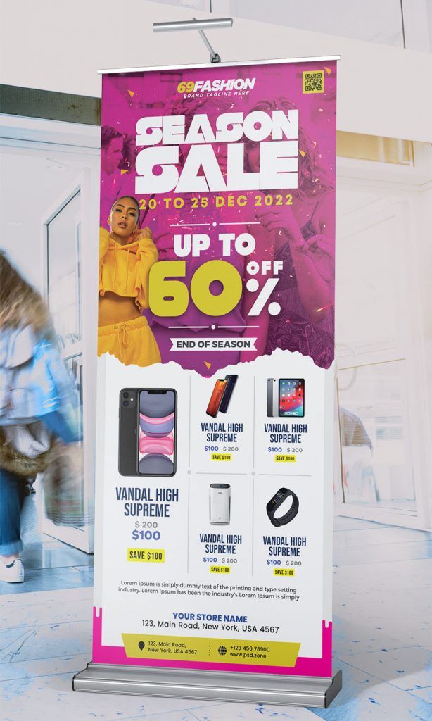 Roll Up Standee